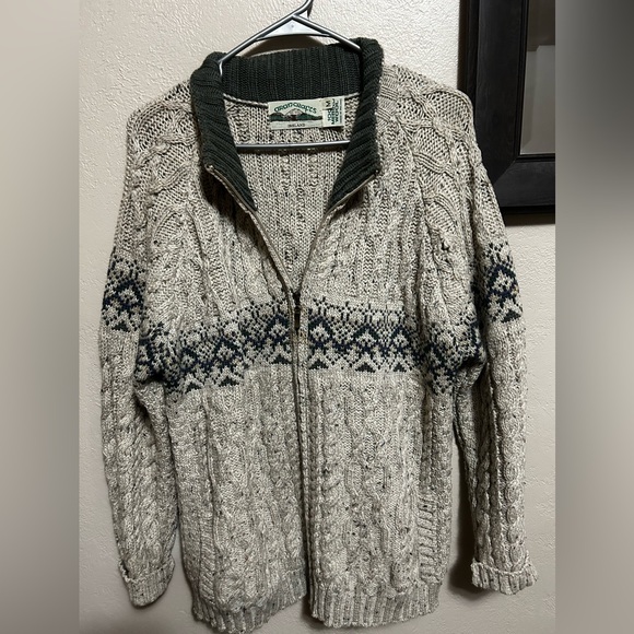 Aran Crafts Ireland Fisherman Sweater - Picture 3 of 5